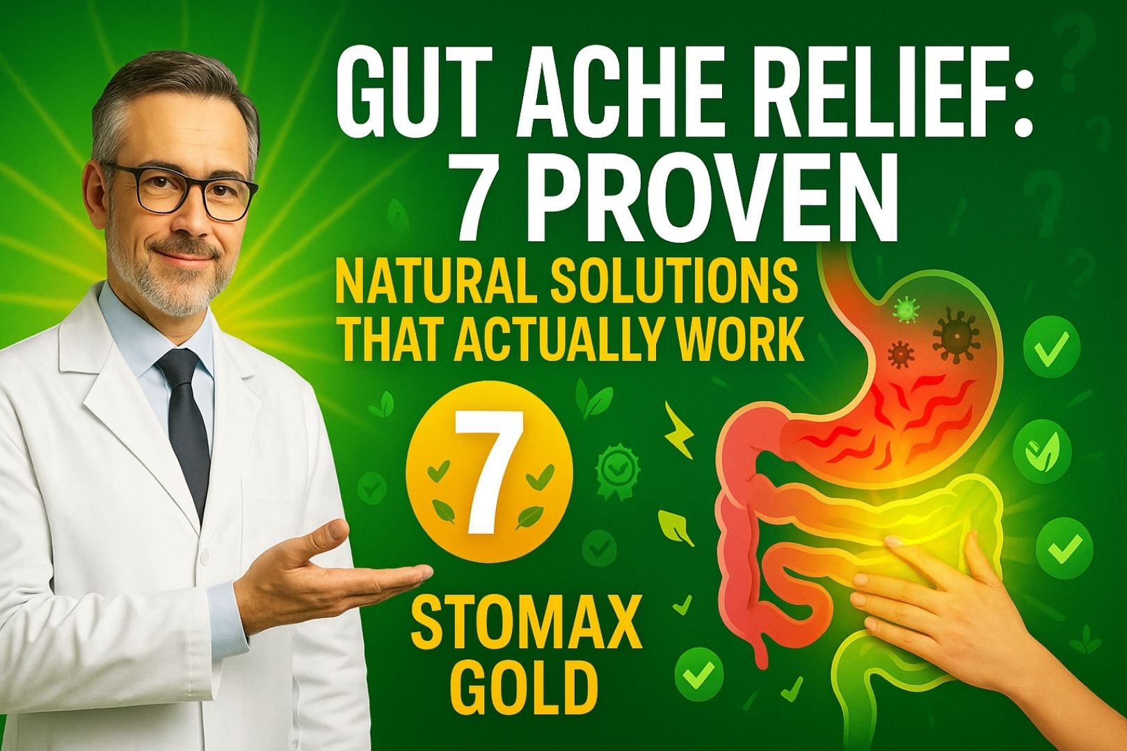 Gut Ache Relief: 7 Proven Natural Solutions That Actually Work – Stomax Gold