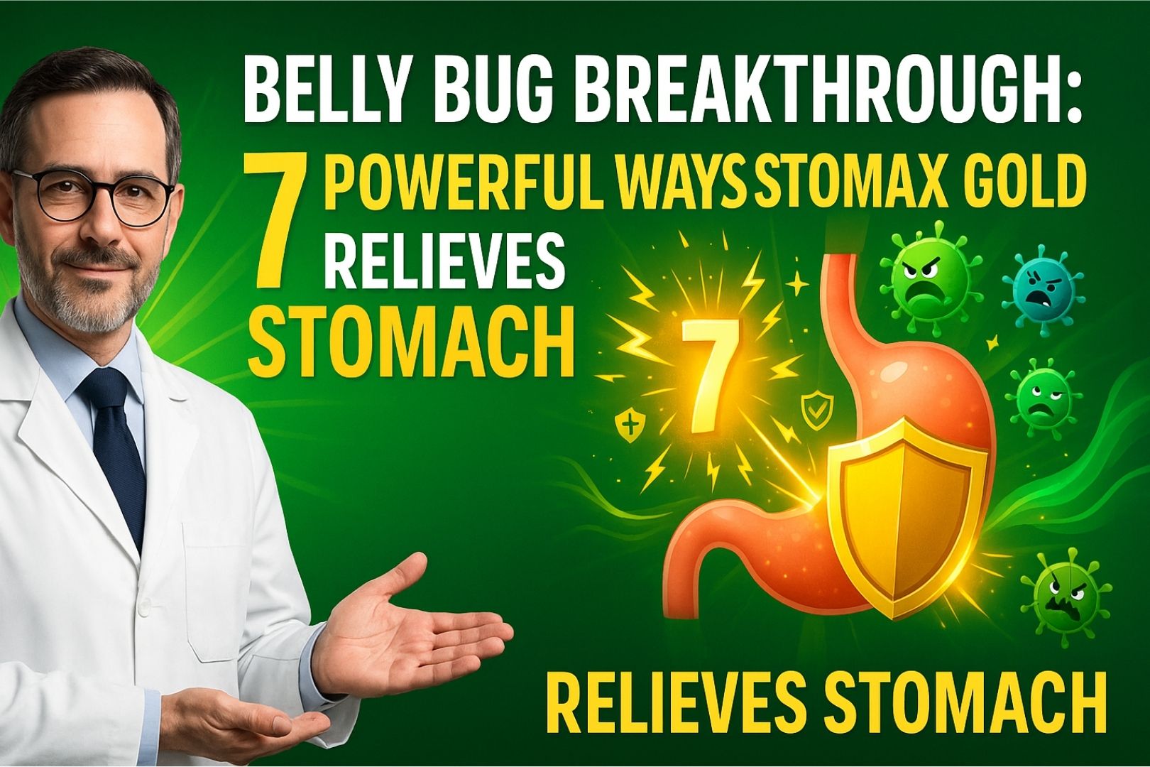 Belly Bug Breakthrough: 7 Powerful Ways Stomax Gold Relieves Stomach