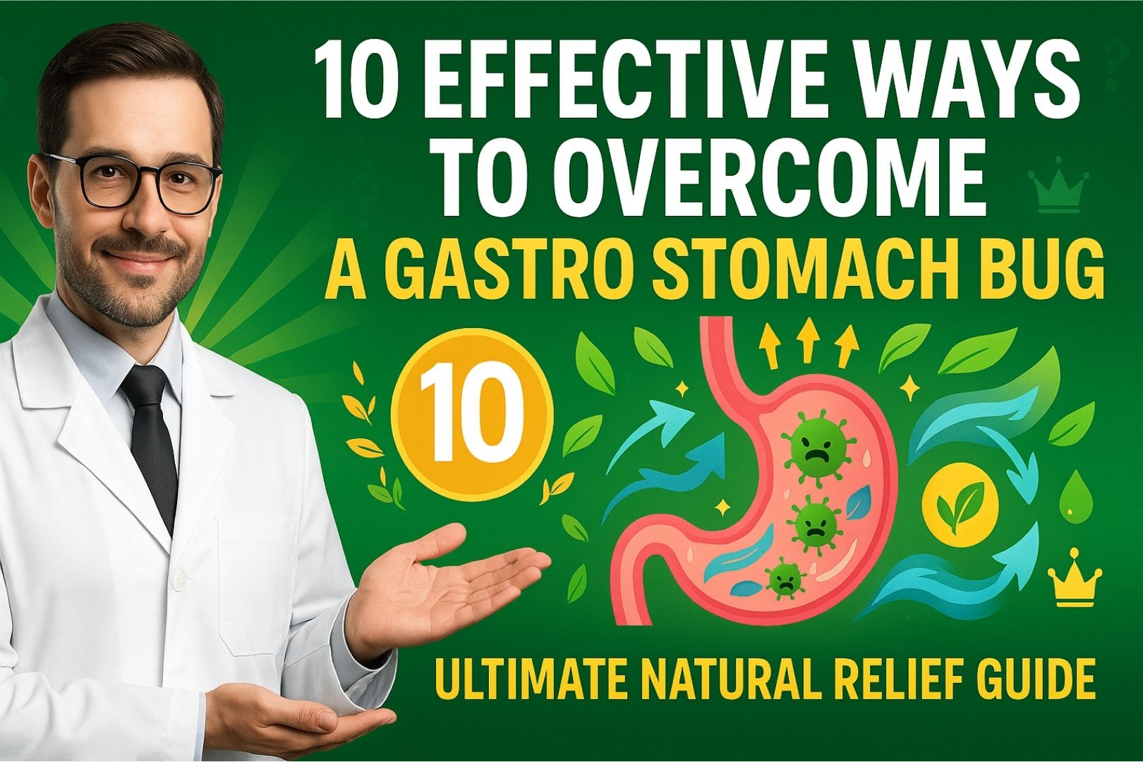 10 Effective Ways to Overcome a Gastro Stomach Bug – Ultimate Natural Relief Guide